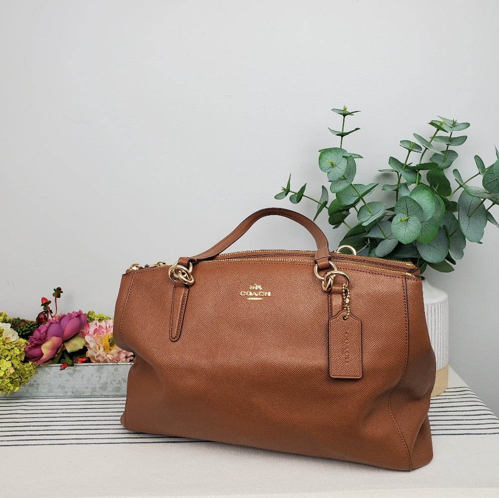 Coach | Christie Carryall in Crossgrain Leather | F57525